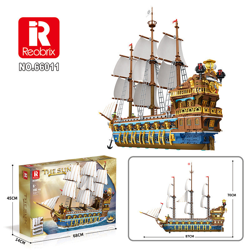 Reobrix 66011 Royal Sunshine Kriegsschiff 2.830 Teile
