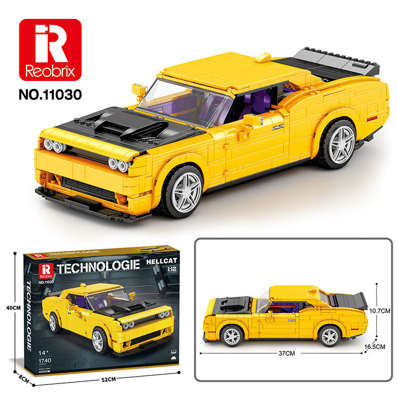 Reobrix 11030 HELLCAT Supercar 1:12 (1.740 Teile)