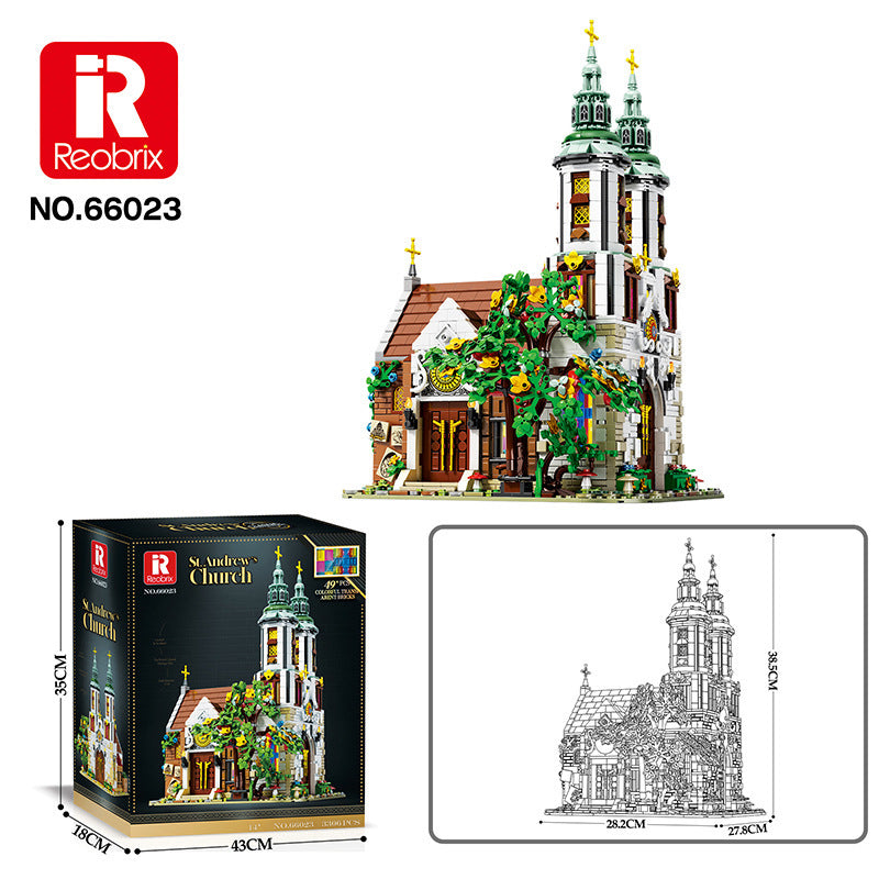 Reobrix 66023 St. Andreas-Kirche (3.087 Teile)