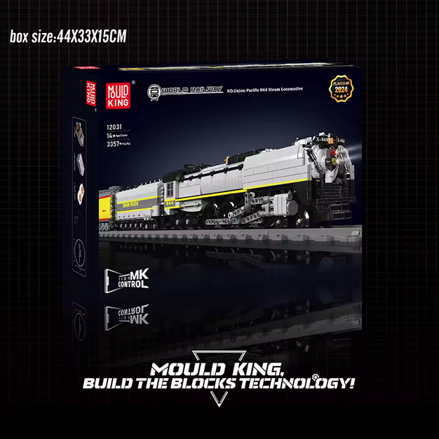 Mould King 12031 Union Pacific 844 Dampflokomotive – 3.357 Teile MK