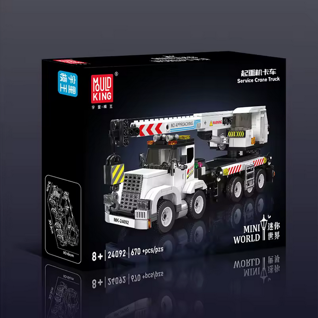 Mould King 24092 Service-Kranwagen – 670 Teile MK