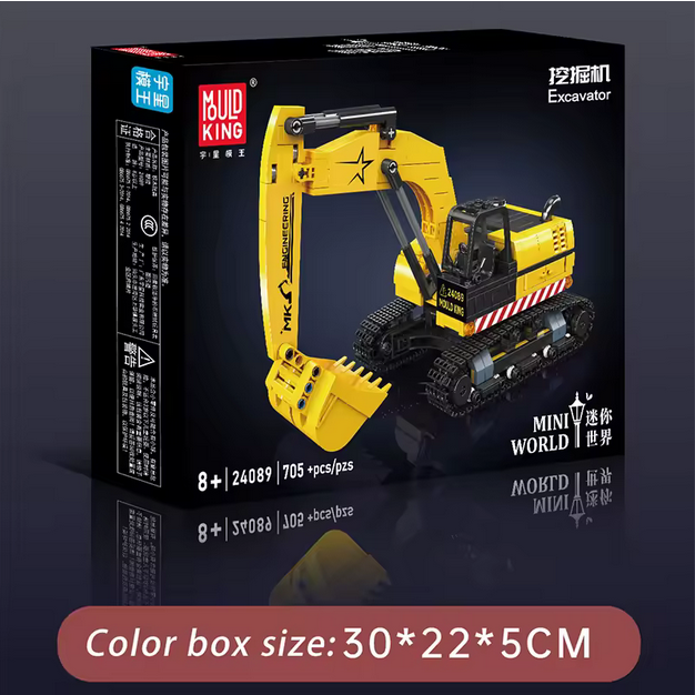 Mould King 24089 Mini-Bagger – 705 Teile MK