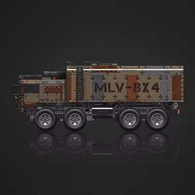 Mould King 20044 8x4 RC Raketen-LKW Militär Bausatz – 3.594 Teile MK