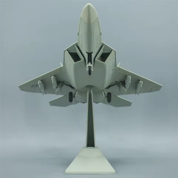 F-22 Raptor Modellflugzeug 1:48 – Metall Kampfflugzeug Sammlermodell USA AAAA
