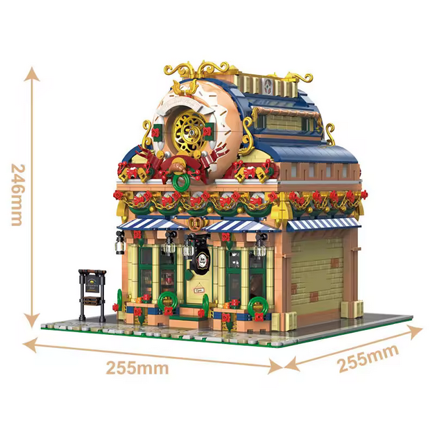 BAKA 33202 Architectural Serie Donut Dessert Workshop | 3.945 Teile BAKA
