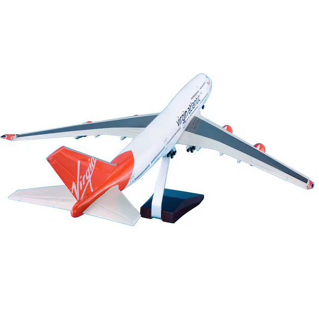 Virgin Atlantic Boeing 747 Modell 47 cm – LED Airline Flugzeug mit Soundsteuerung