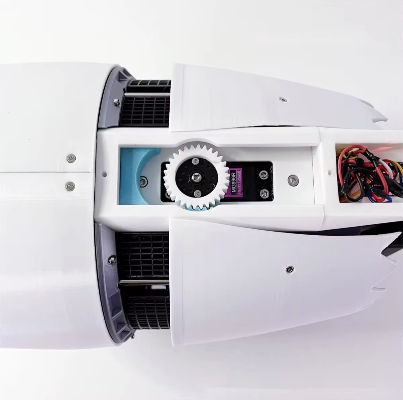 TR900 Turbofan Flugzeugtriebwerk – 3D-gedrucktes Schreibtischmodell (42 × 23 × 18 cm)