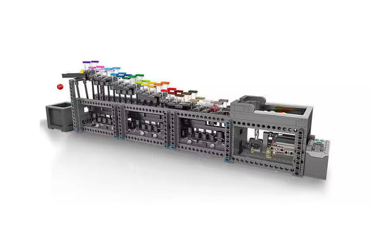 Mould King 26004 GBC Rainbow Stepper Klemmbausteine Set – Motorisiert MK