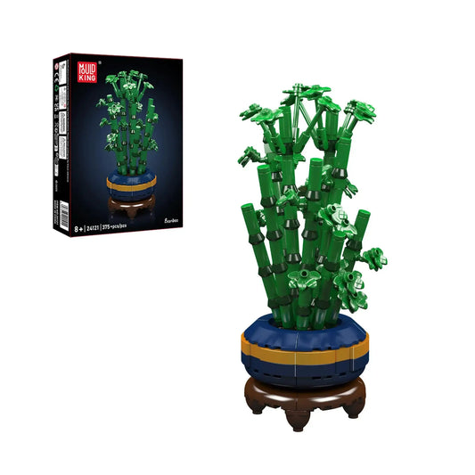 Mould King 24121 Bambus Bonsai Klemmbausteine Set – 375 Teile MK