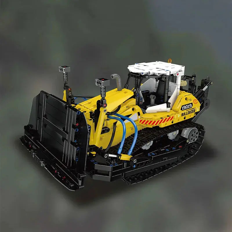 Mould King 19019 PR756 Bulldozer Pneumatik Klemmbausteine Set – 1200 Teile MK