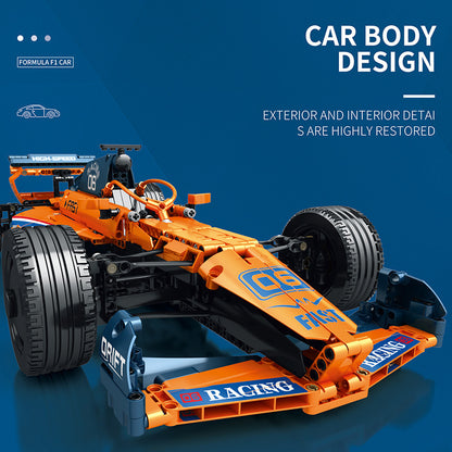 Reobrix 11006 / 11007 F1-Rennwagen – Formel-1-Modell 1:8 (928 Teile)