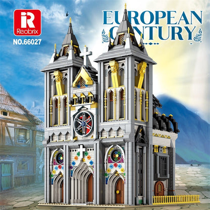 Reobrix 66027 Mittelalterliche Kirche (3.468 Teile)