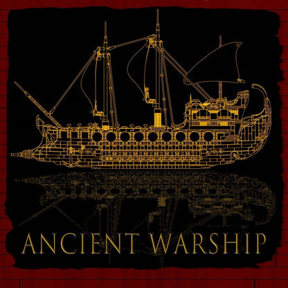 BAKA 33303 Römisches Kriegsschiff – Historisches Schiffs-Bausteinmodell (2.073 Teile)
