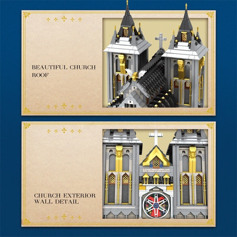 Reobrix 66027 Mittelalterliche Kirche (3.468 Teile)