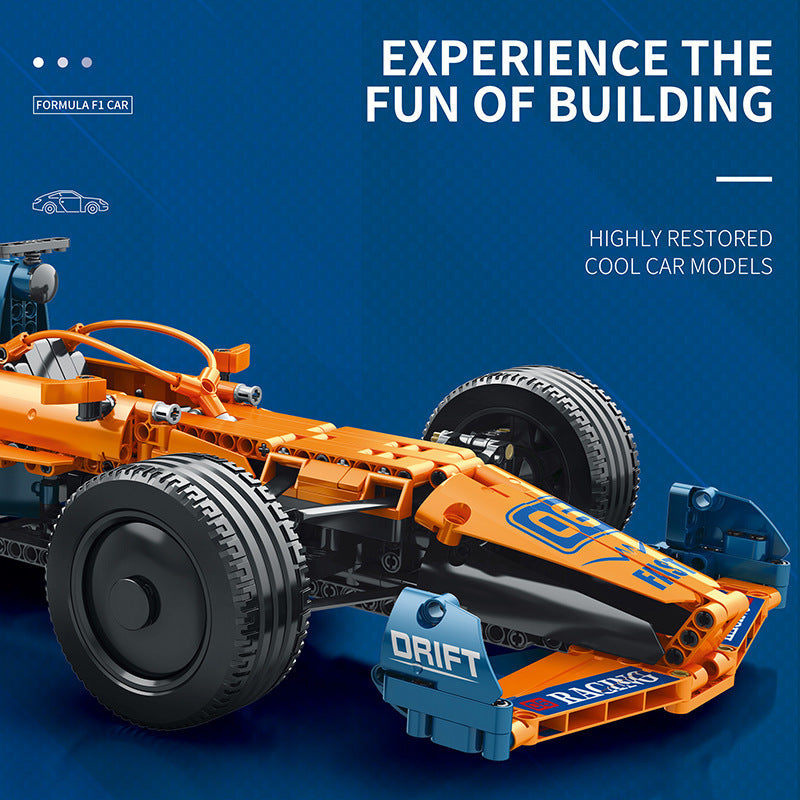 Reobrix 11006 / 11007 F1-Rennwagen – Formel-1-Modell 1:8 (928 Teile)