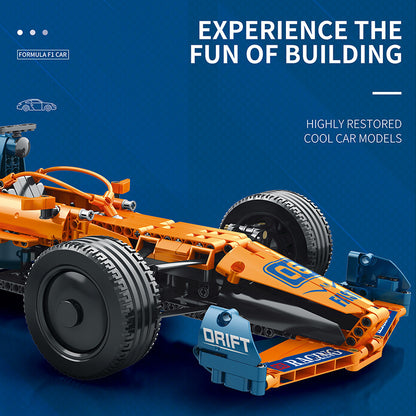 Reobrix 11006 / 11007 F1-Rennwagen – Formel-1-Modell 1:8 (928 Teile)