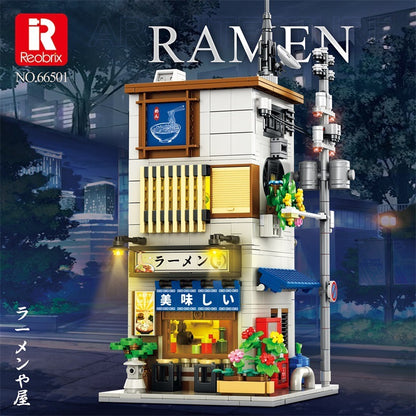 Reobrix 66501 Japanischer Nudelladen (1.142 Teile)