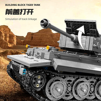 TaiGaole T4016 RC Tiger-Panzer (2.236 Teile)