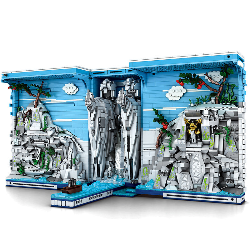 Reobrix 66039 Piratenbucht-Buchhandlung – Architektur Bausatz (2.977 Teile)