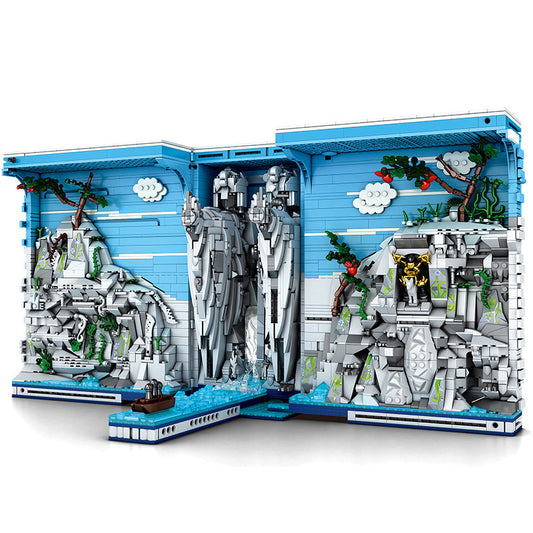 Reobrix 66039 Piratenbucht-Buchhandlung – Architektur Bausatz (2.977 Teile)