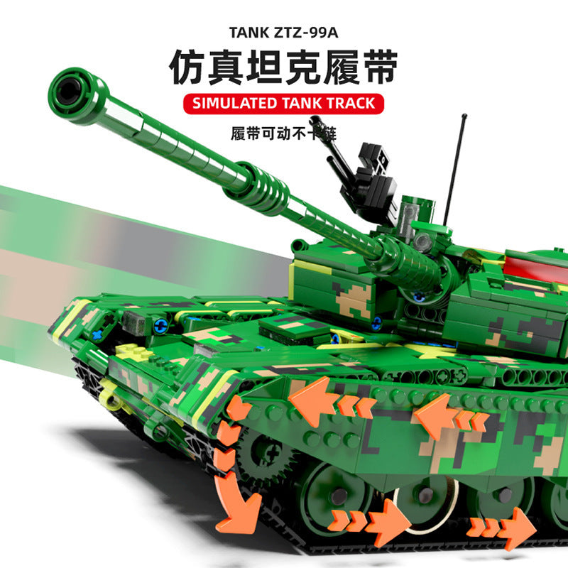 TaiGaole T4010 Type 99A Kampfpanzer (1.918 Teile)