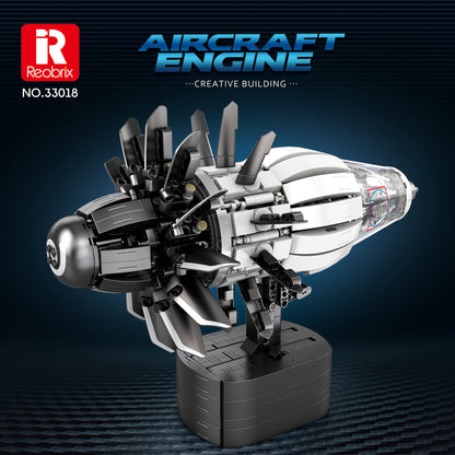 Reobrix 33018 Flugzeugmotor (1.351 Teile)