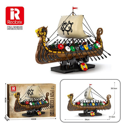 Reobrix 66101 Wikingerschiff (2.547 Teile)