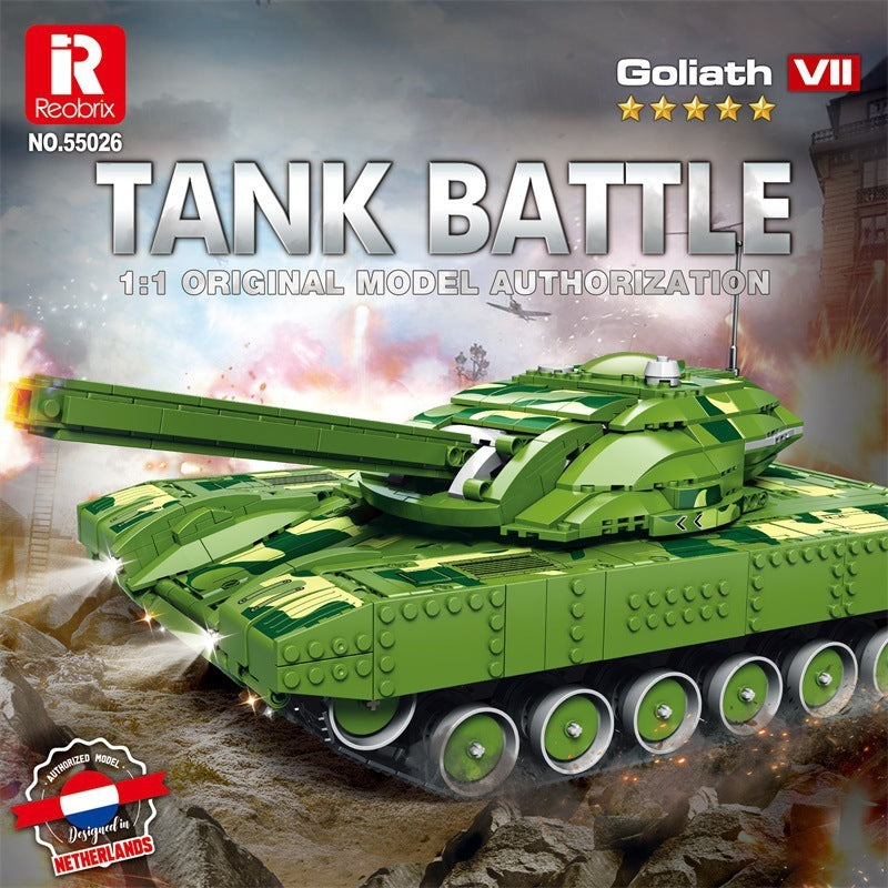 Reobrix 55026 RC Militärpanzer (1.516 Teile)