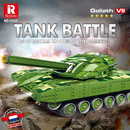 Reobrix 55026 RC Militärpanzer (1.516 Teile)