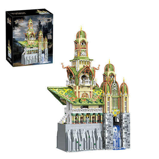 BAKA 33243 Tower of Power – Großes Architektur Bausteinmodell (7.140 Teile)