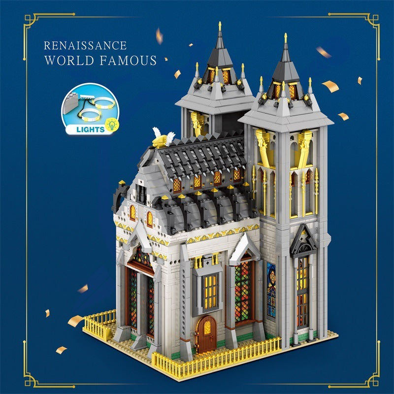 Reobrix 66027 Mittelalterliche Kirche (3.468 Teile)