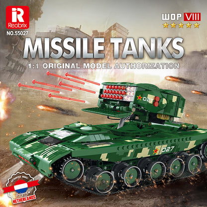 Reobrix 55027 RC Raketenpanzer (1.488 Teile)