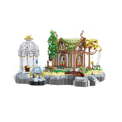 BAKA 33238 Elfen-Taverne – Fantasy Architektur Bausteinmodell (2.867 Teile)