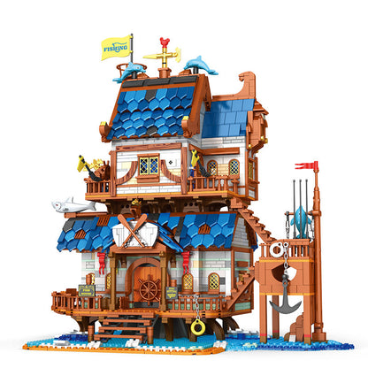 Reobrix 66007 Mittelalterliches Fischerhaus (2.450 Teile)