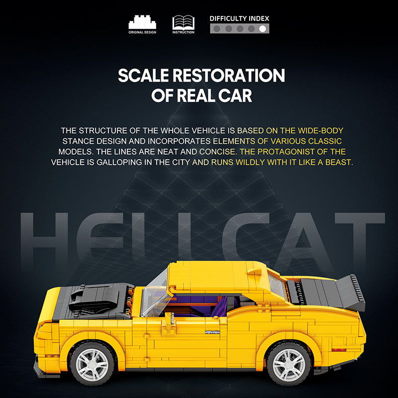 Reobrix 11030 HELLCAT Supercar 1:12 (1.740 Teile)