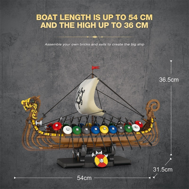 Reobrix 66101 Wikingerschiff (2.547 Teile)