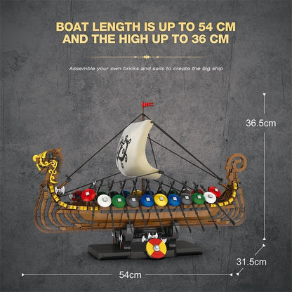 Reobrix 66101 Wikingerschiff (2.547 Teile)