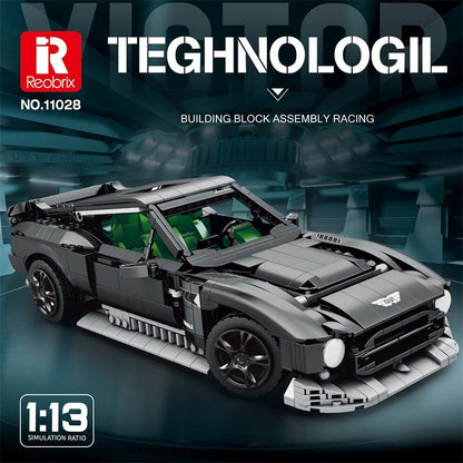 Reobrix 11028 VICTOR Supercar 1:12 (1.638 Teile)