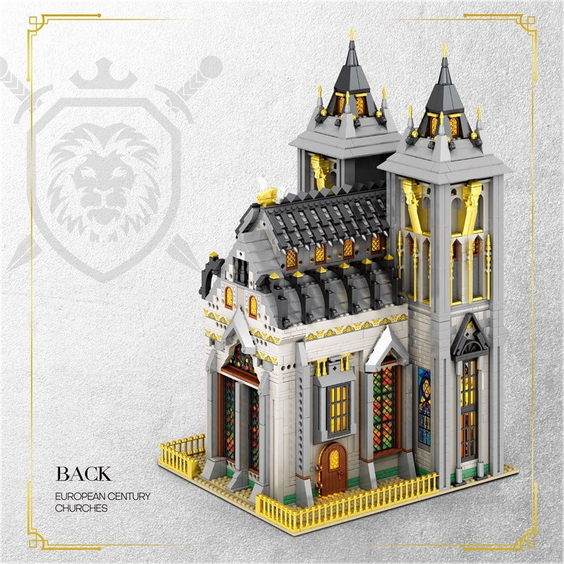 Reobrix 66027 Mittelalterliche Kirche (3.468 Teile)