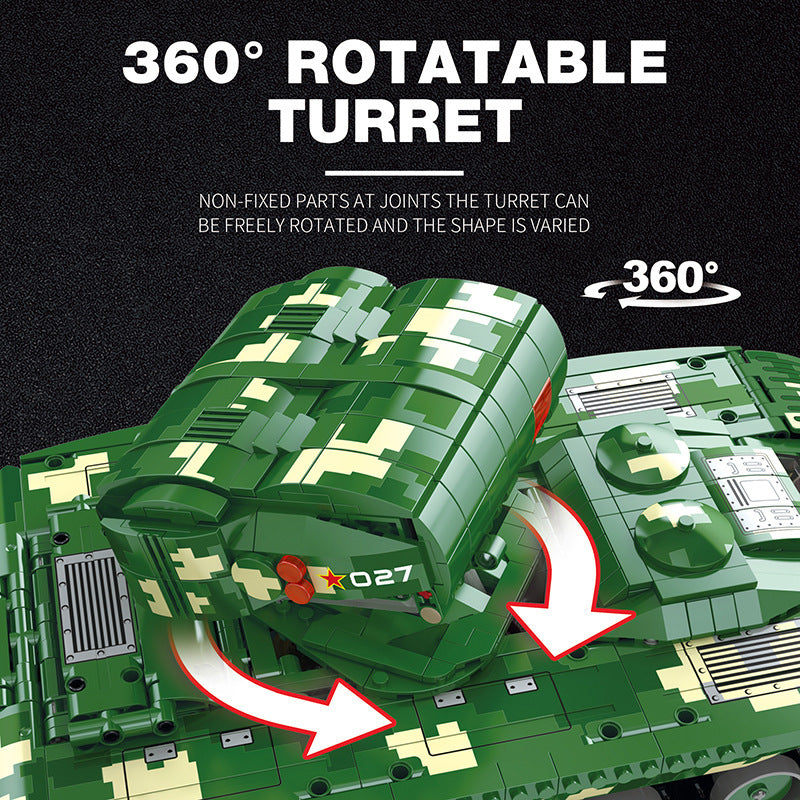 Reobrix 55027 RC Raketenpanzer (1.488 Teile)