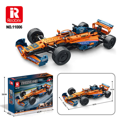 Reobrix 11006 / 11007 F1-Rennwagen – Formel-1-Modell 1:8 (928 Teile)