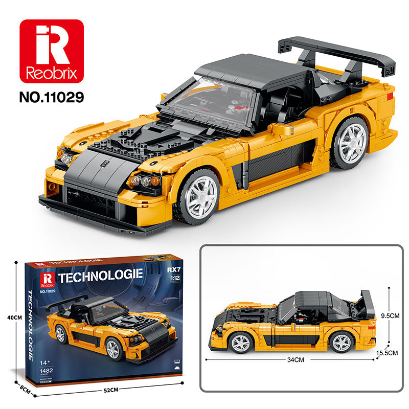 Reobrix 11029 Mazda RX-7 (1.482 Teile)
