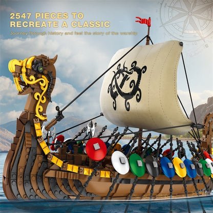 Reobrix 66101 Wikingerschiff (2.547 Teile)