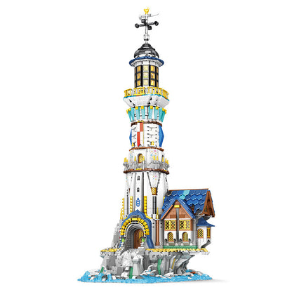 Reobrix 66028 Mittelalterlicher Leuchtturm (2.966 Teile)