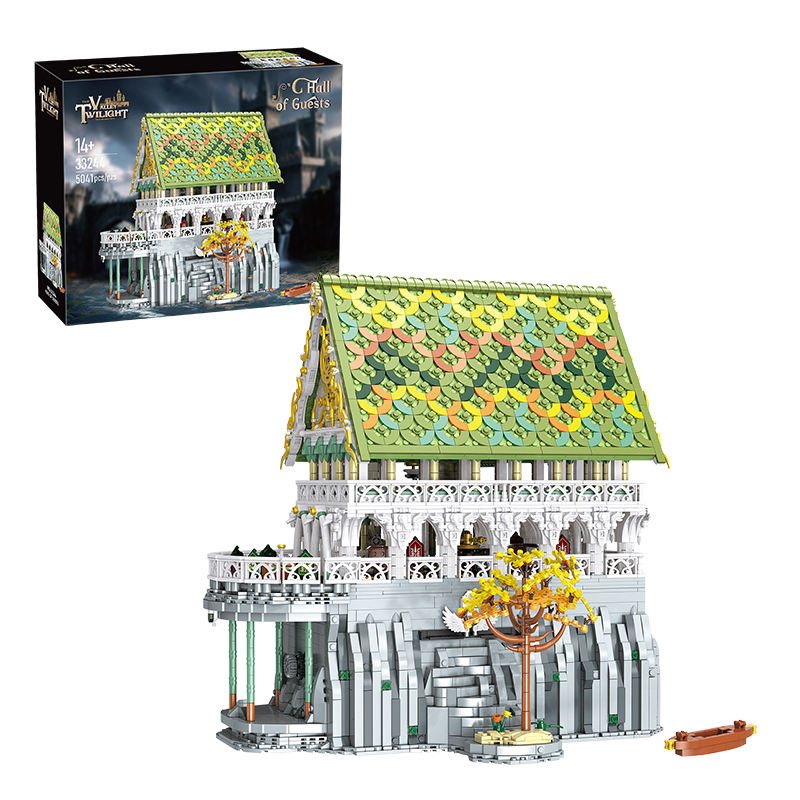 BAKA 33244 Haus der Gäste – Großes Architektur Bausteinmodell (5.044 Teile)