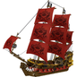 BAKA 33306 Königin Anne Piratenschiff – Großes Schiffs-Bausteinmodell (4.469 Teile)