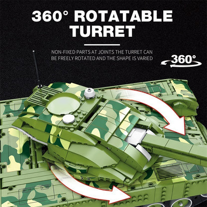 Reobrix 55026 RC Militärpanzer (1.516 Teile)
