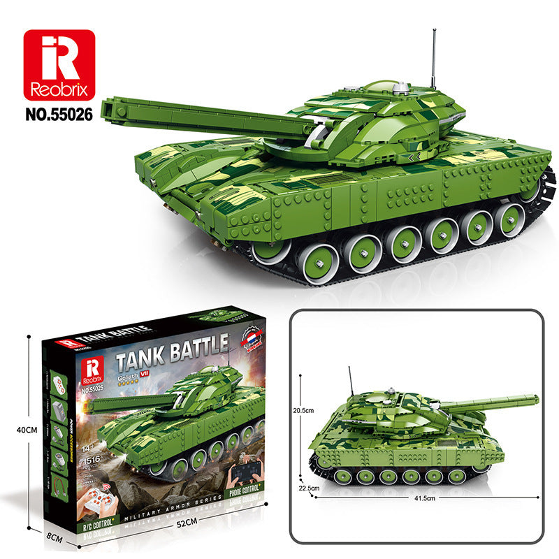 Reobrix 55026 RC Militärpanzer (1.516 Teile)