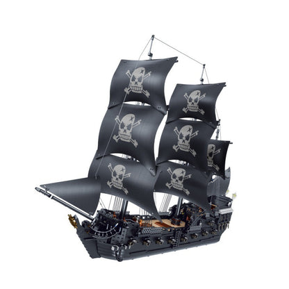 BAKA 33305 Schwarze Perle Piratenschiff – Schiffs-Bausteinmodell (3.839 Teile)