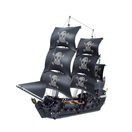 BAKA 33305 Schwarze Perle Piratenschiff – Schiffs-Bausteinmodell (3.839 Teile)
